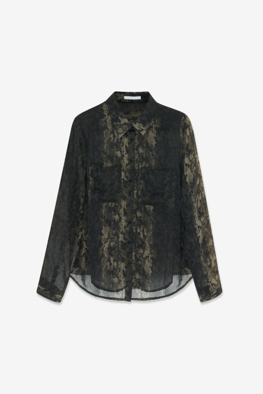 CHEMISE PRINT PYTHON ASHLEY