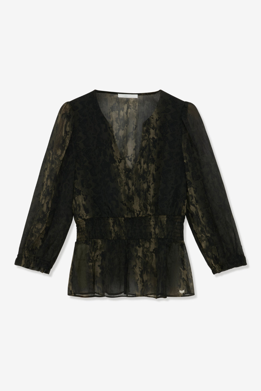 BLOUSE PRINT PYTHON MILENE