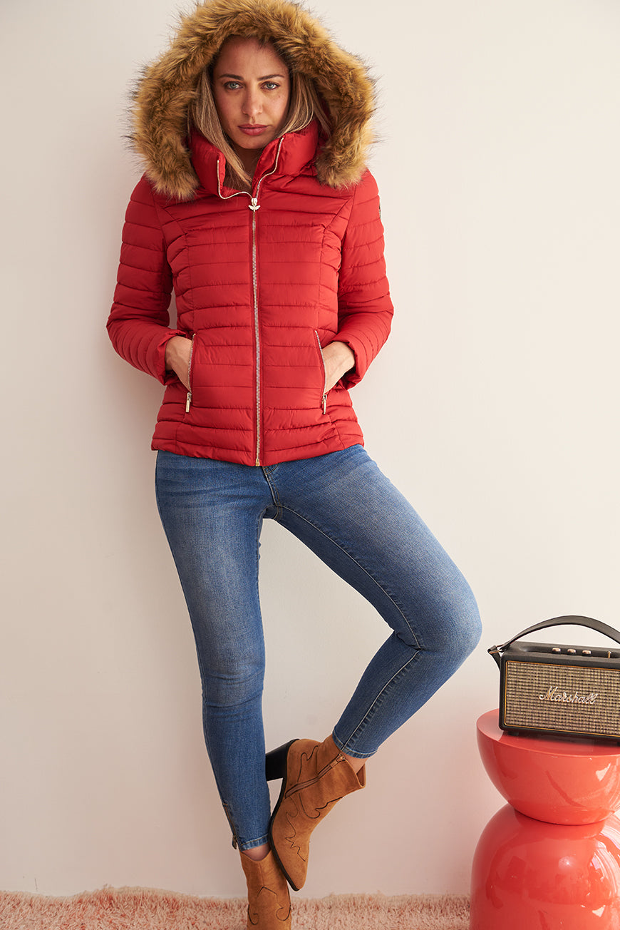 DOUDOUNE ALIMA ROUGE LES PETITES BOMBES