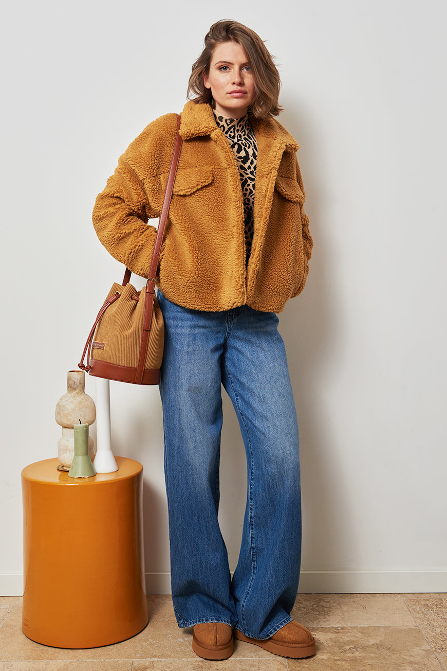MANTEAU JENIFER CAMEL