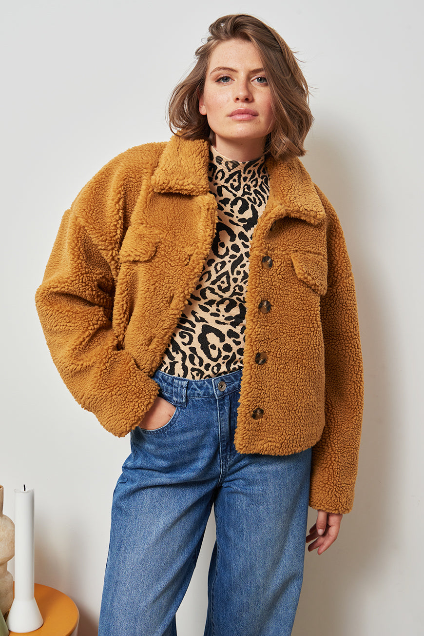 MANTEAU JENIFER CAMEL