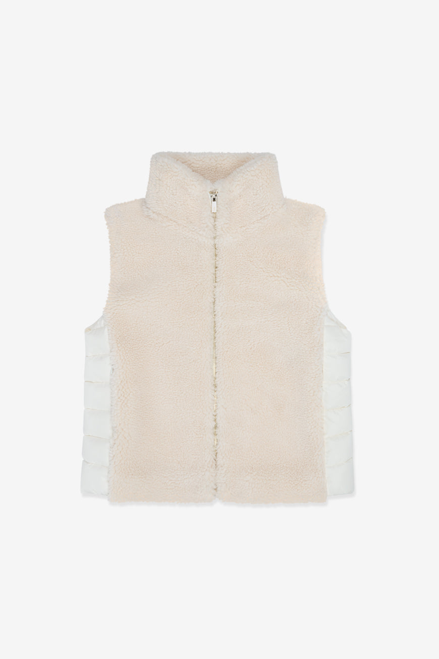 DOUDOUNE SHERPA SANS MANCHE MAI