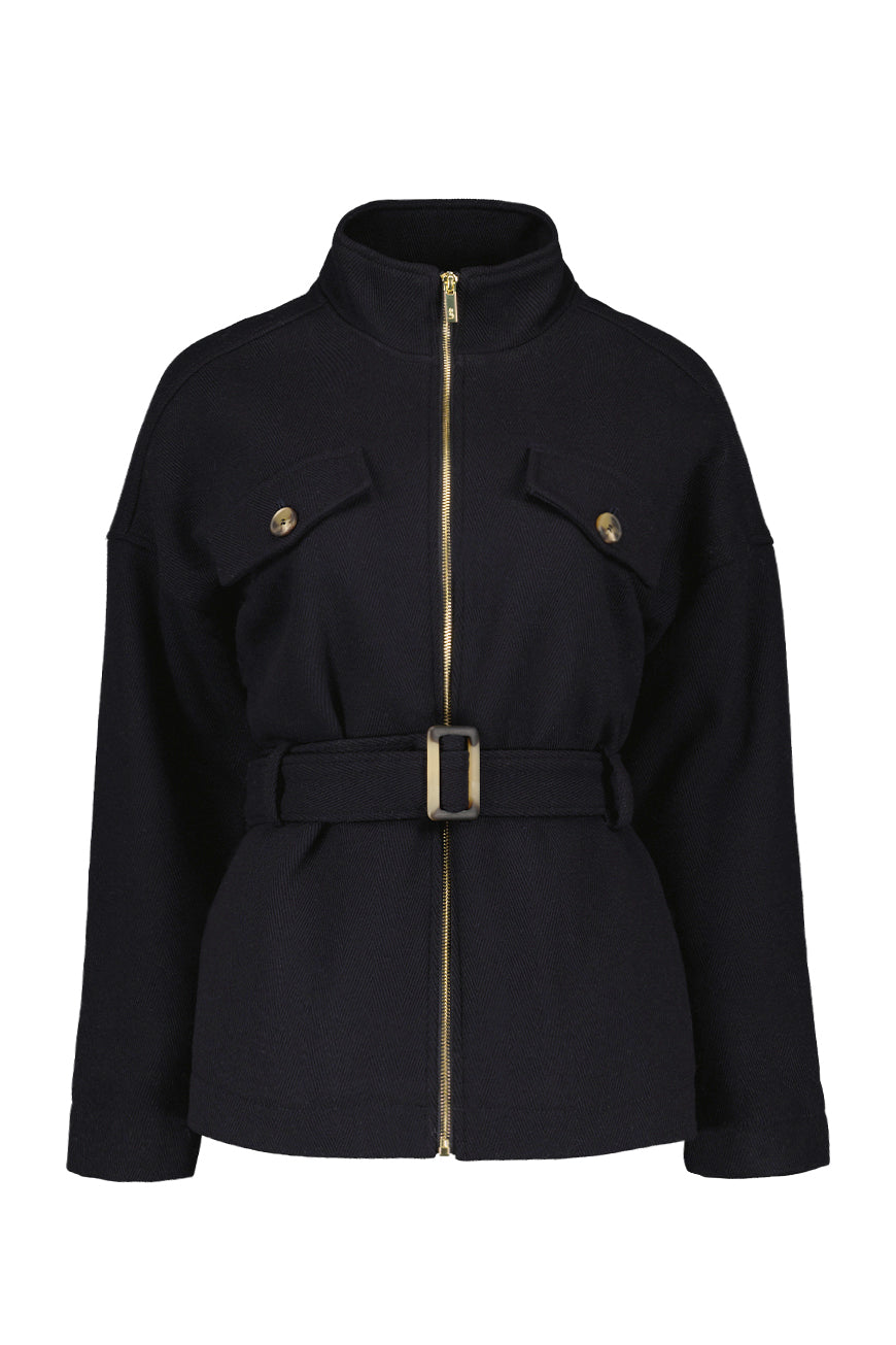 MANTEAU JULIANIE BLEU NUIT
