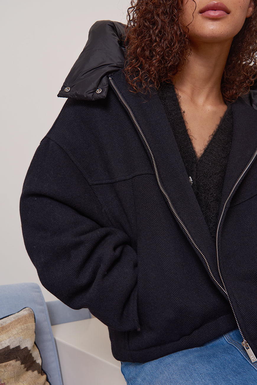 MANTEAU EN LAINE MEVANA