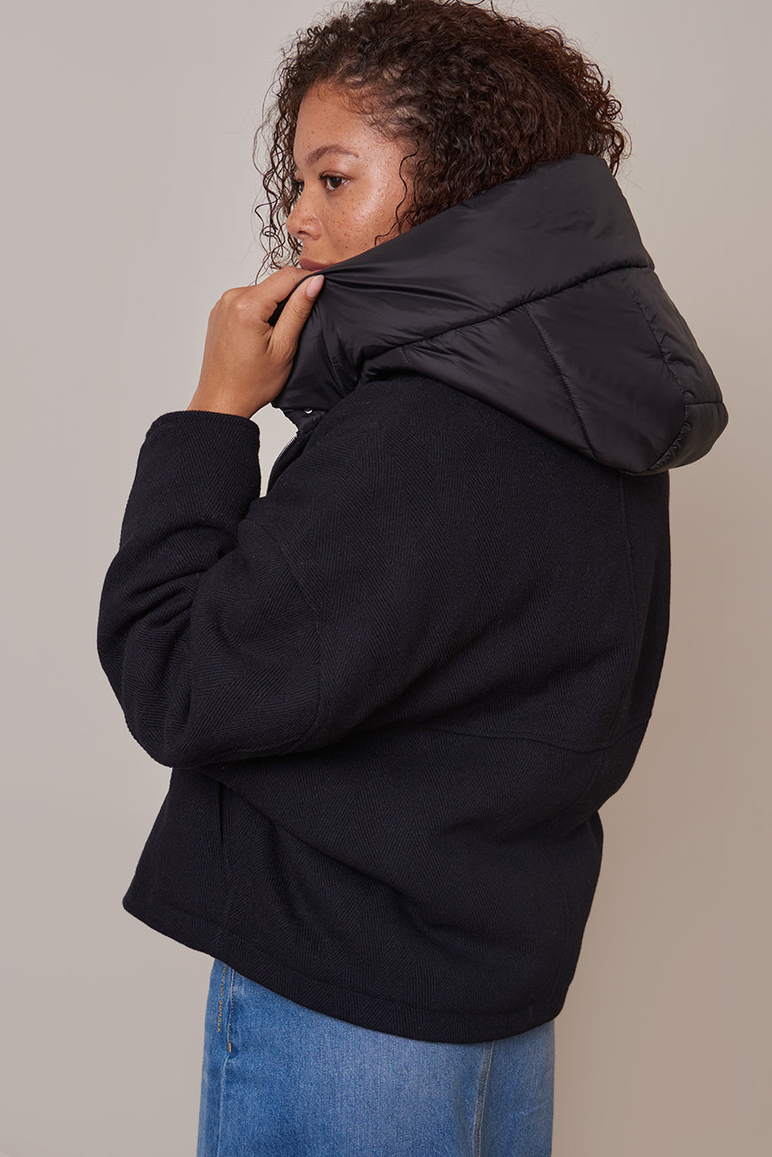 MANTEAU EN LAINE MEVANA