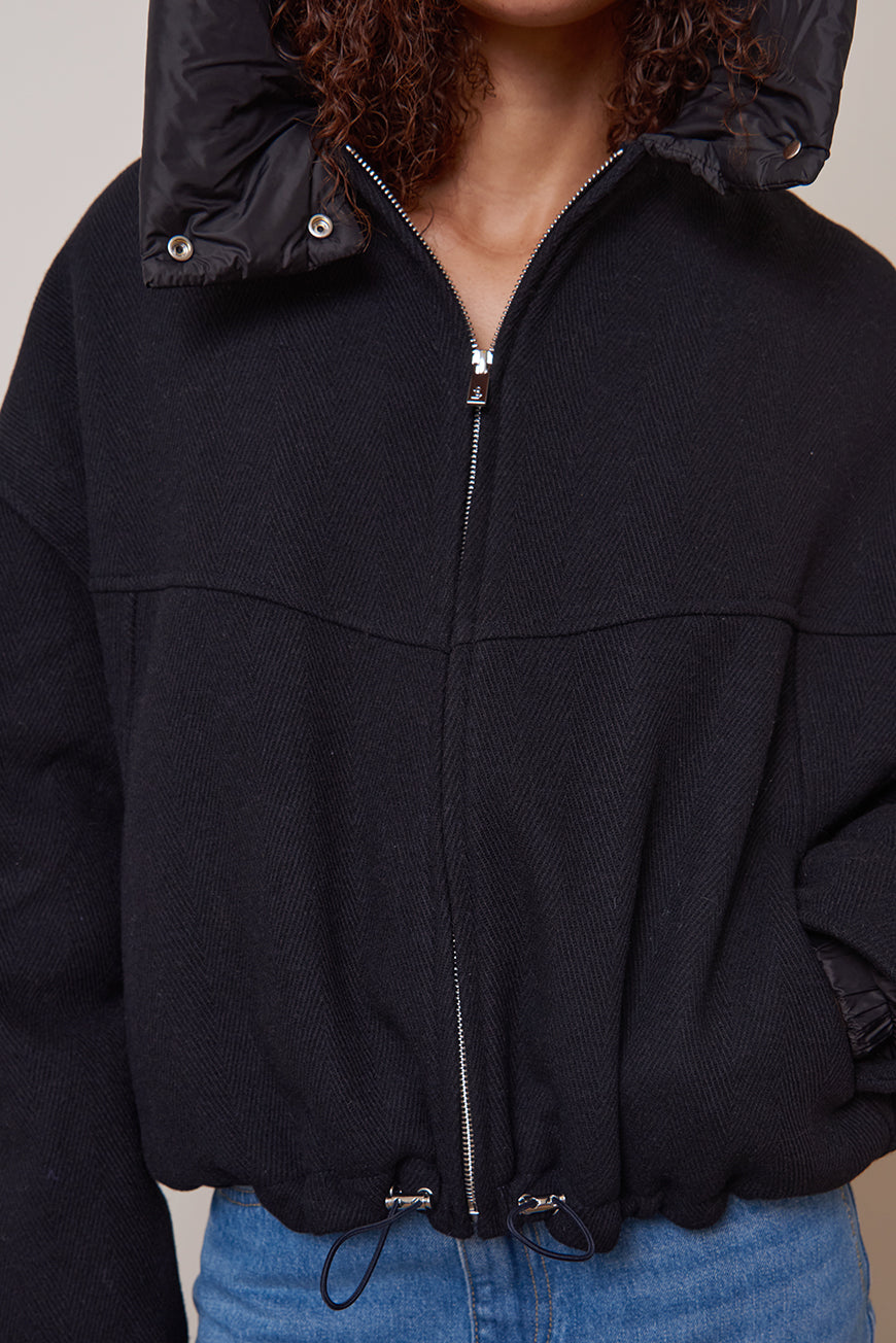 MANTEAU EN LAINE MEVANA