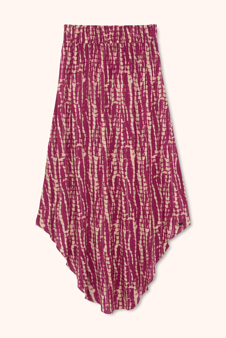 JUPE FEELING PRINT PRUNE MISTRAL