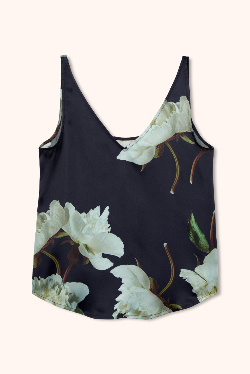 TOP FEDERICA PRINT NUIT CEYLAN