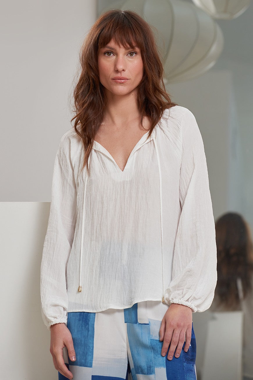 BLOUSE EN GAZE IARA