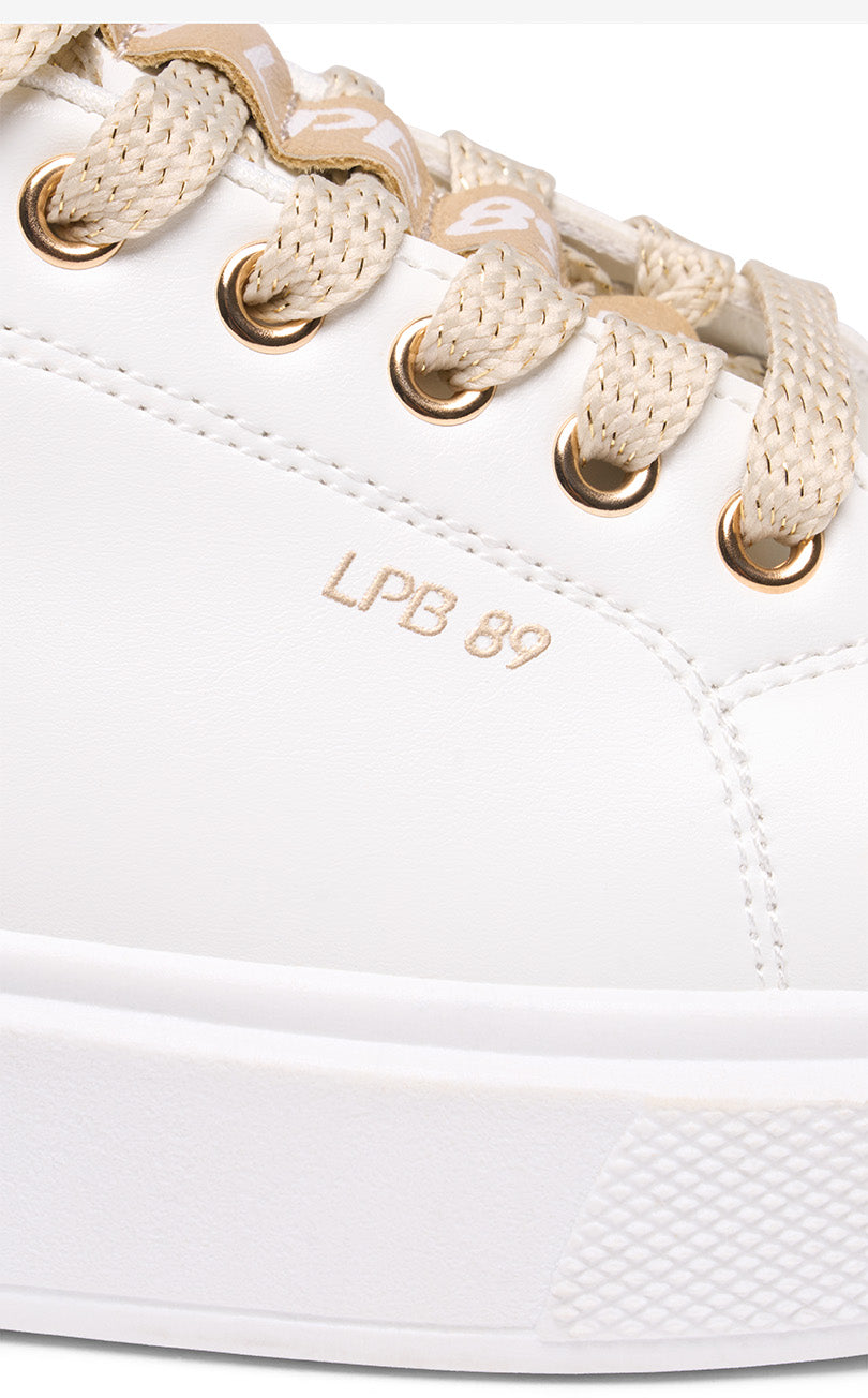 BASKETS MANON BLANC PU