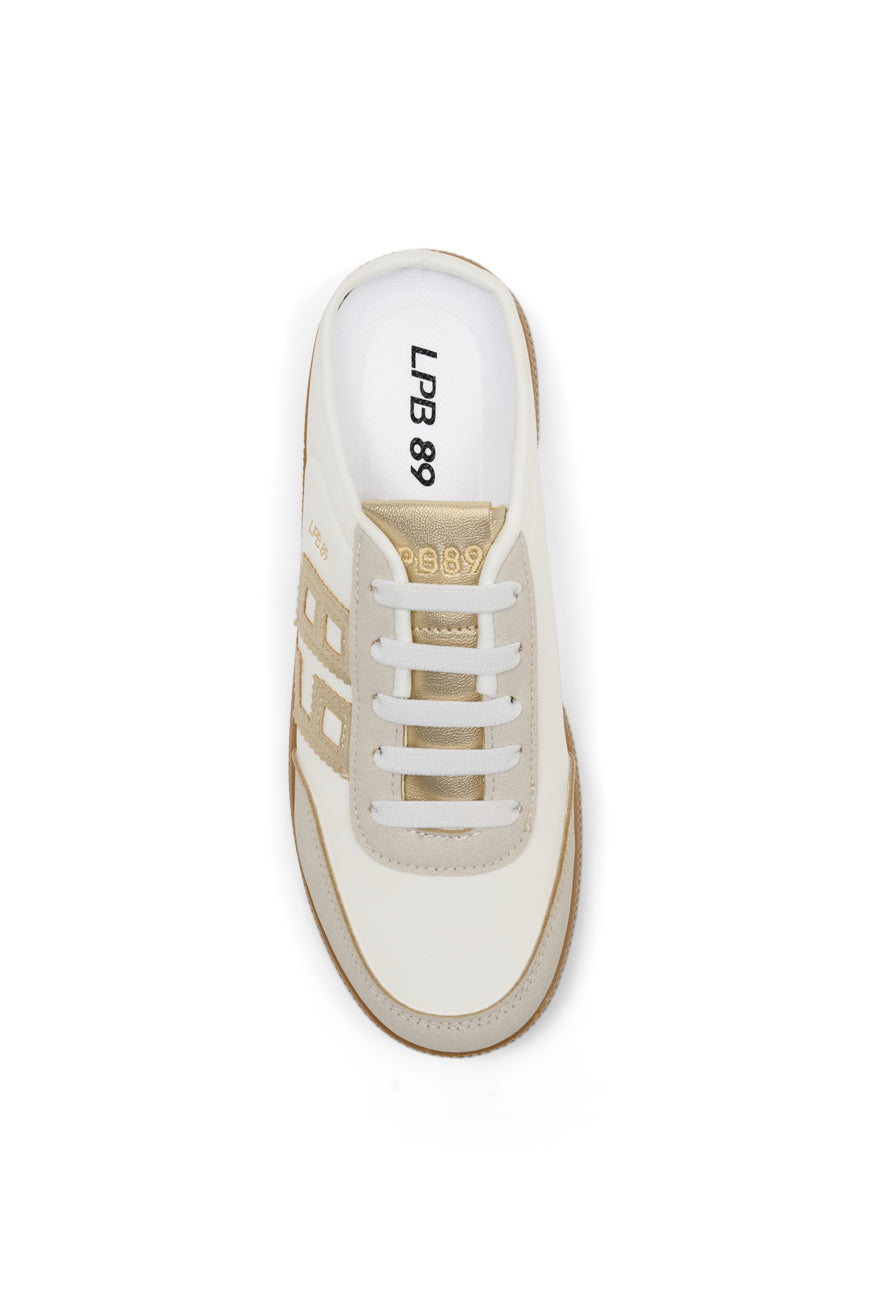 BASKETS NALIA BLANC / DORE