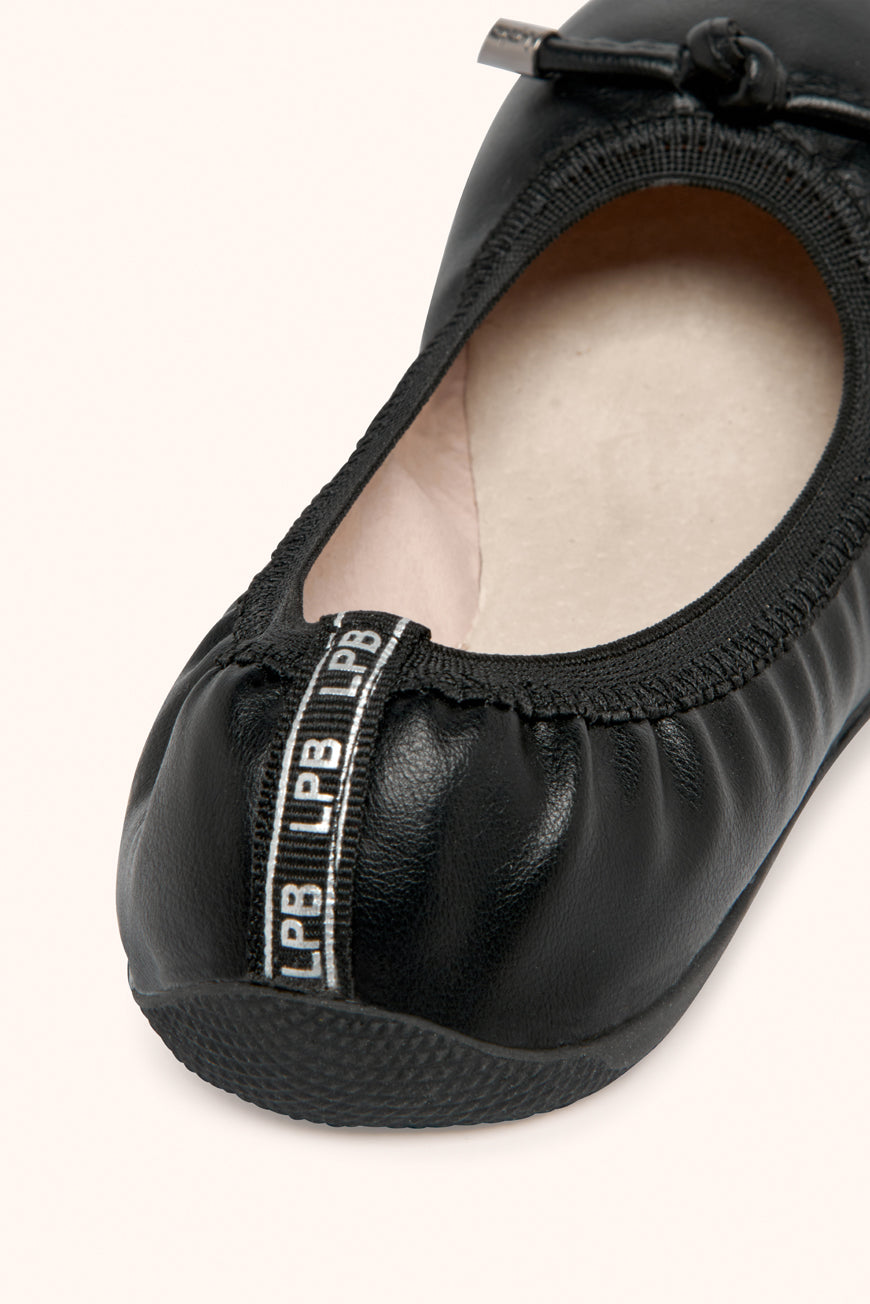 Ballerines Ava Confort et tendance coloris noir PU LES PETITES BOMBES