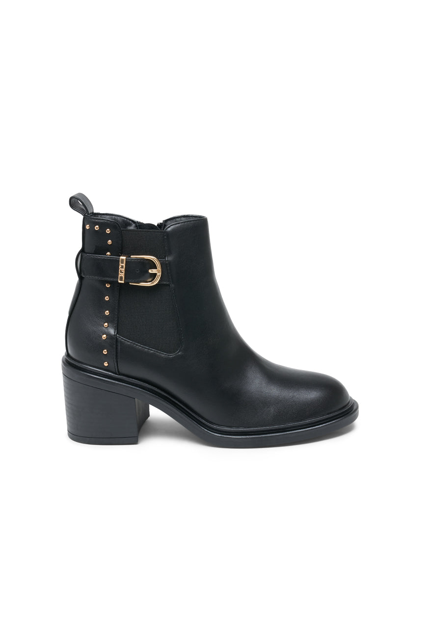 BOTTINES PAKITA NOIR PU