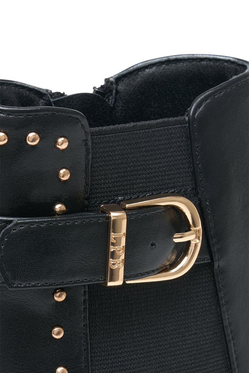 BOTTINES PAKITA NOIR PU