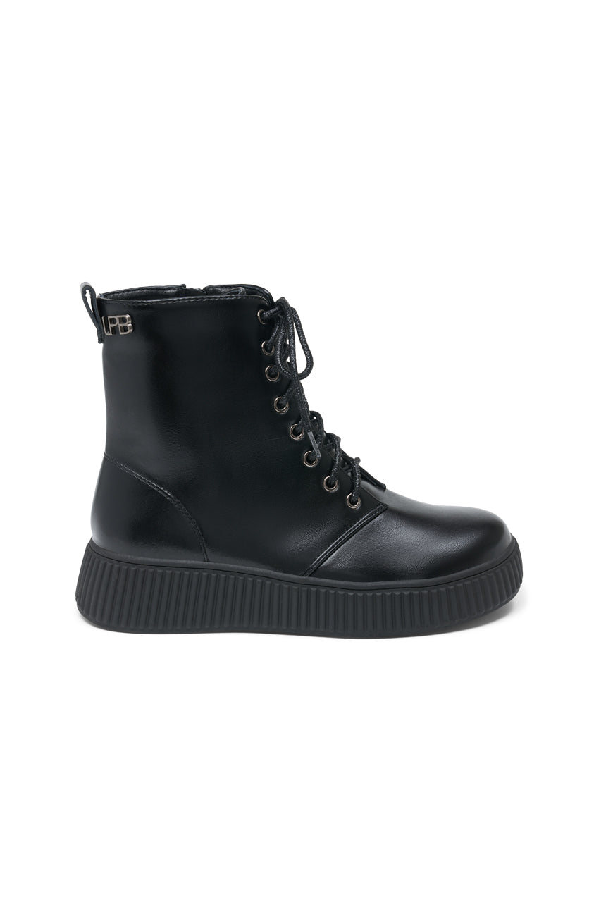 BOTTINES POMELINE NOIR PU