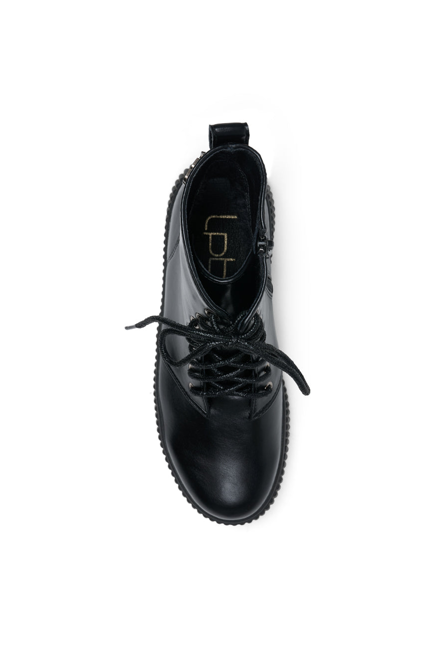 BOTTINES POMELINE NOIR PU