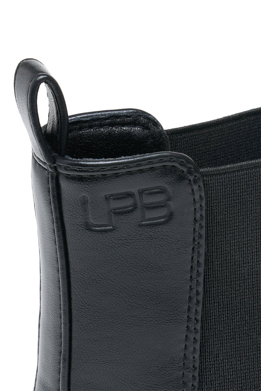 BOTTINES PIERINE NOIR PU