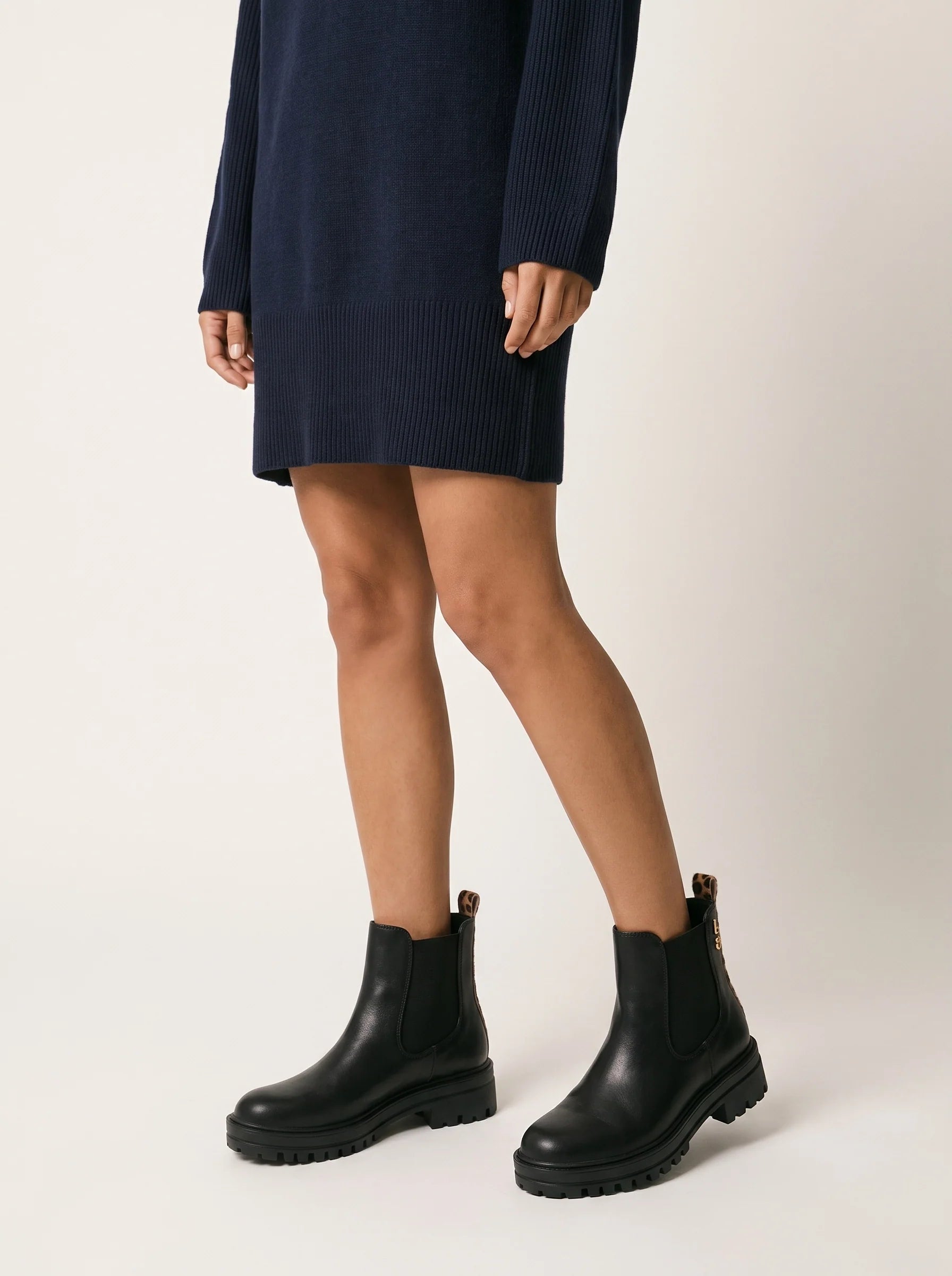 BOTTINES PAVINA NOIR PU