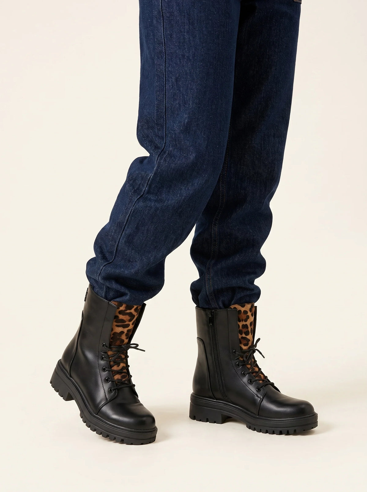 BOTTINES PACHA NOIR PU