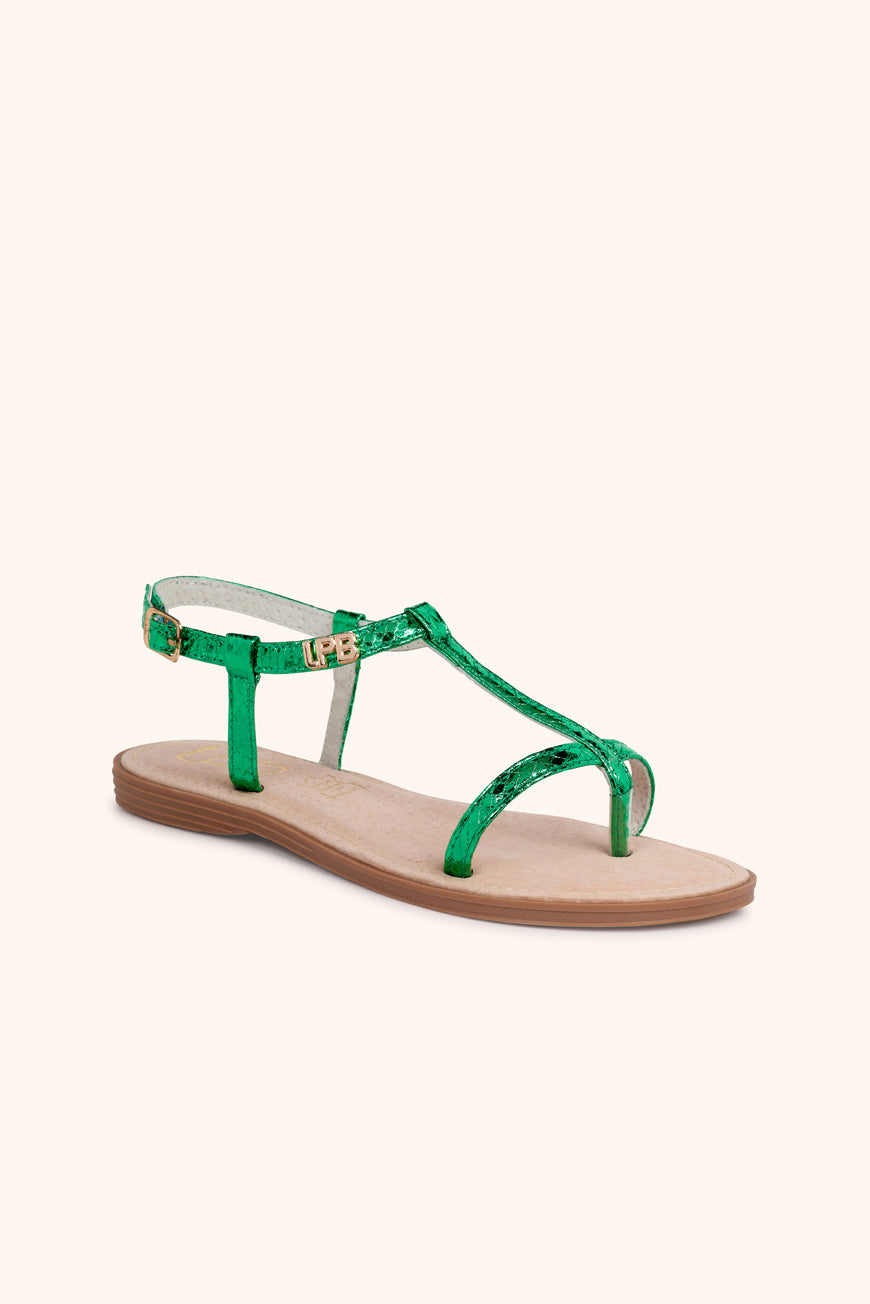 Sandali Marlene Les P'tites Bombes Con Tacco A Coda 4.5 Cm - Pelle Sintetica Con Fibbia, Comodi