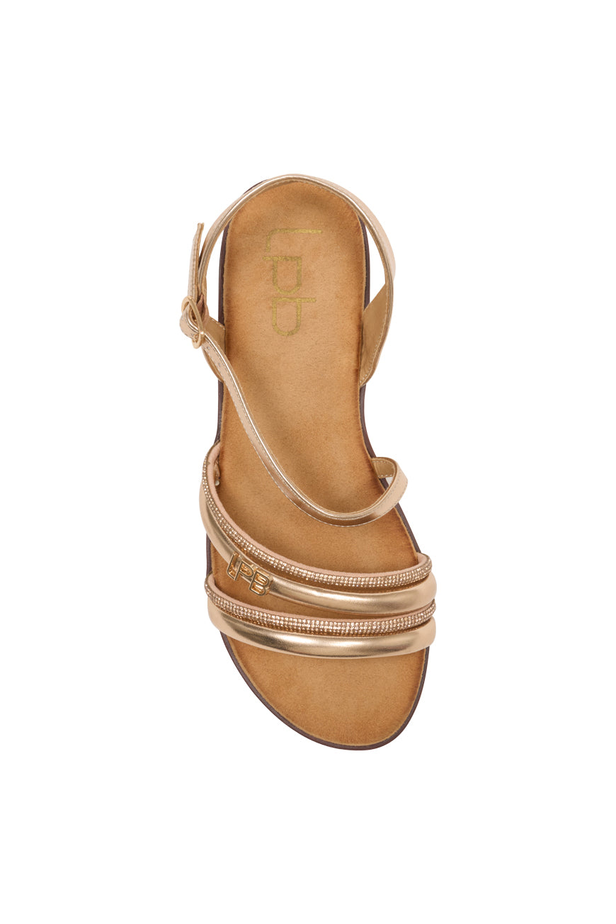 SANDALES NORANE OR ROSE
