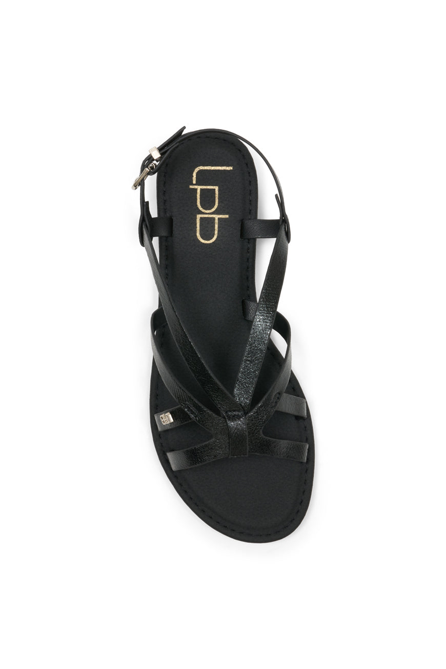 SANDALES NATASHA NOIR METAL