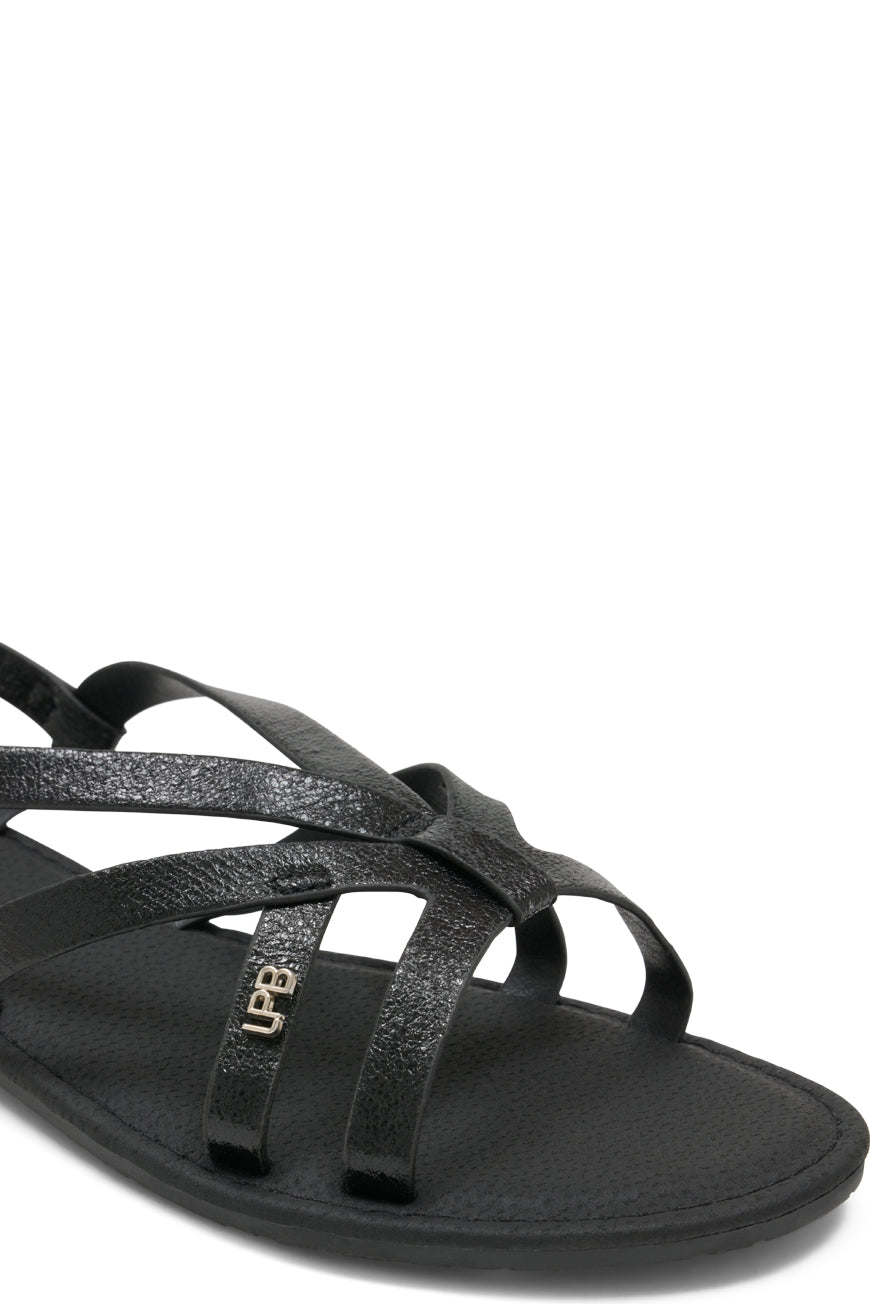 SANDALES NATASHA NOIR METAL