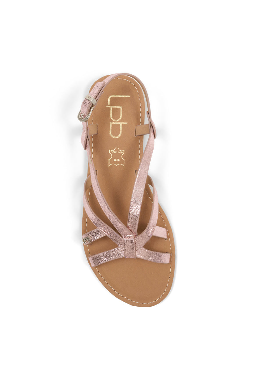 SANDALES NATASHA ROSE METAL