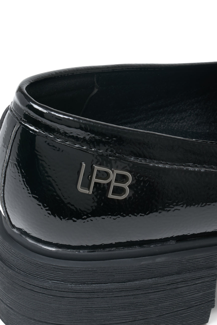 DERBIES POLLY NOIR NAPLACK