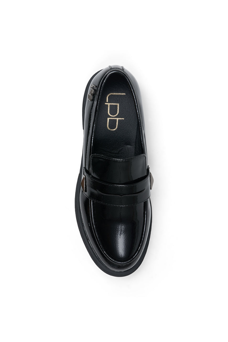DERBIES POLLY NOIR NAPLACK