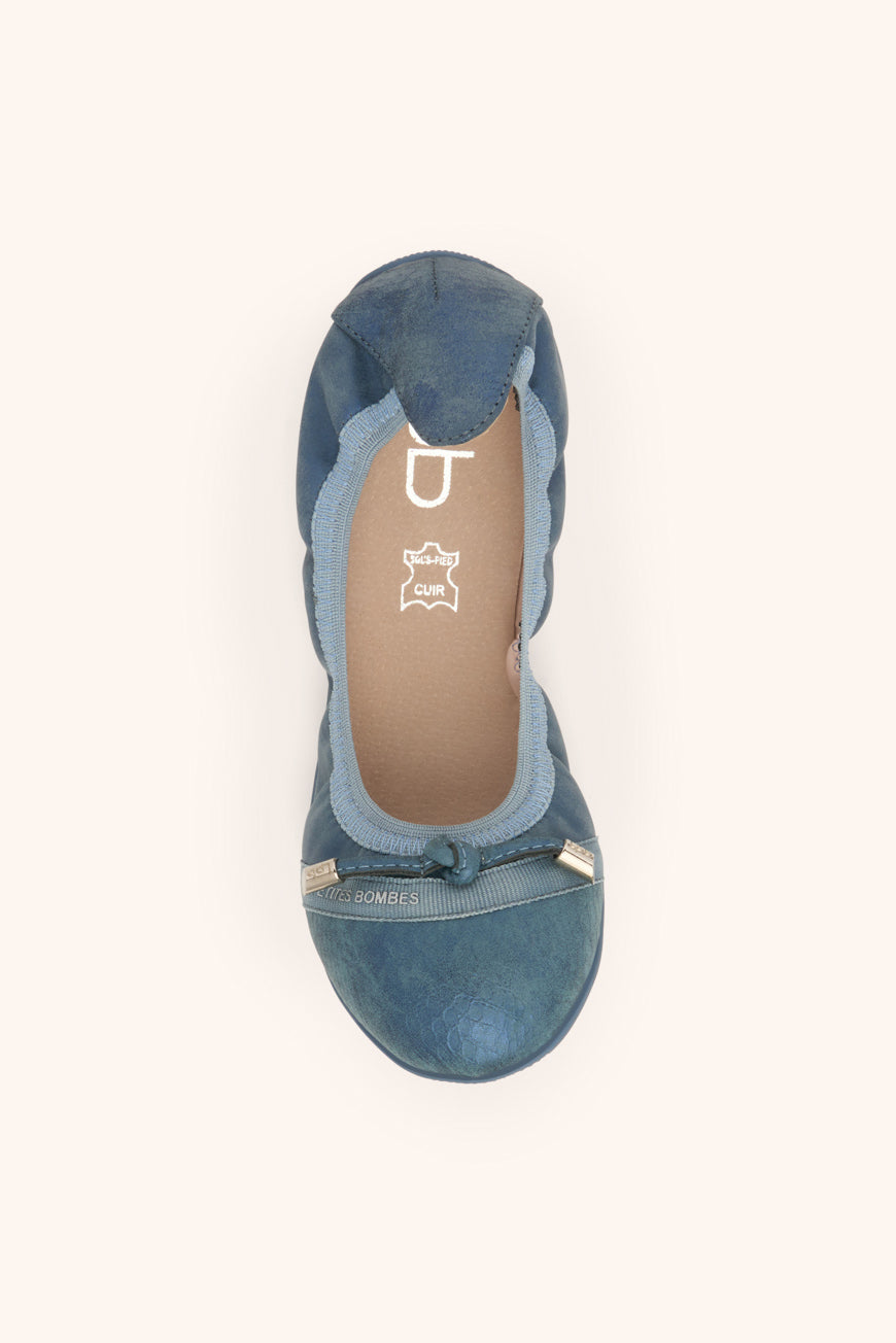 BALLERINES JELINIA BLEU