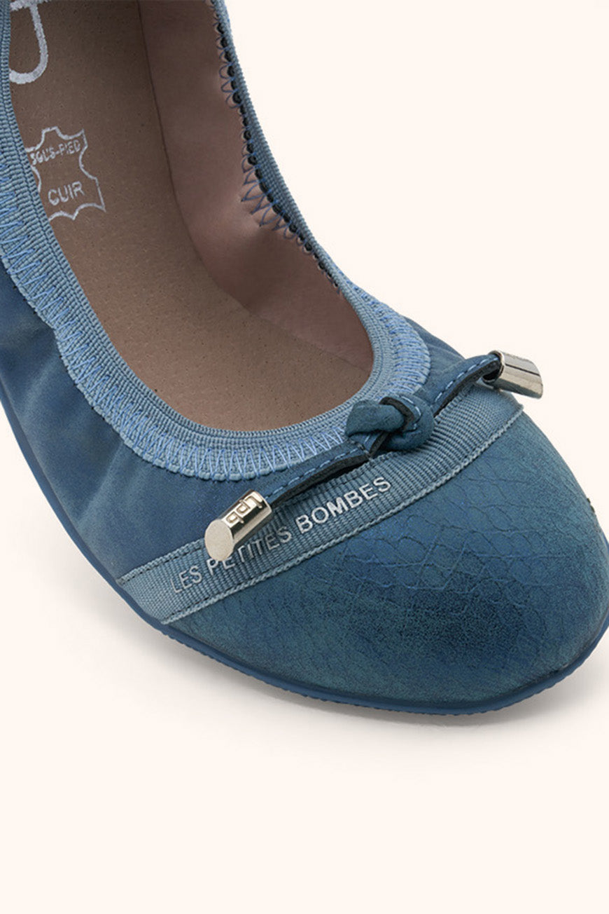 BALLERINES JELINIA BLEU