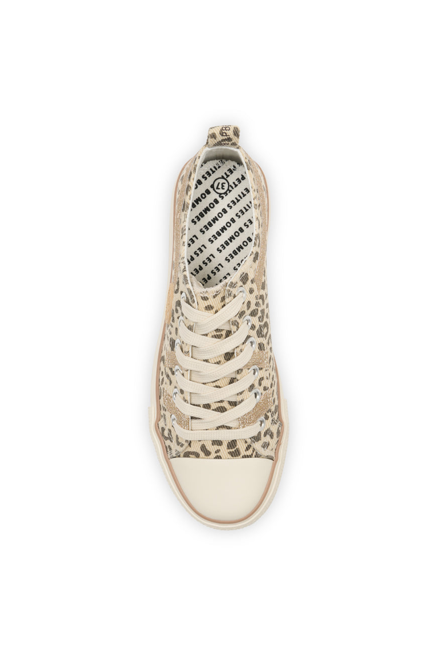 BASKETS INDIRA LEOPARD