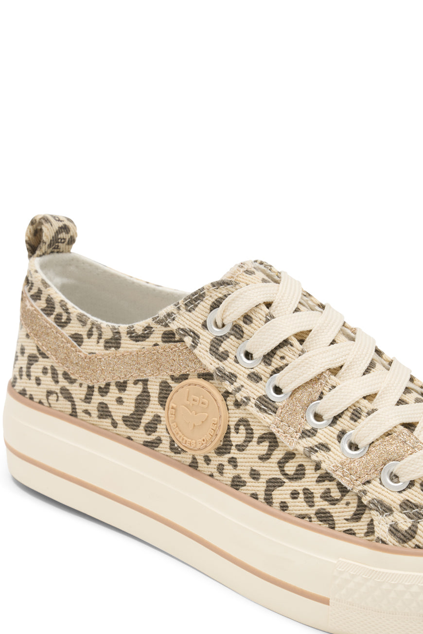 BASKETS INDIRA LEOPARD