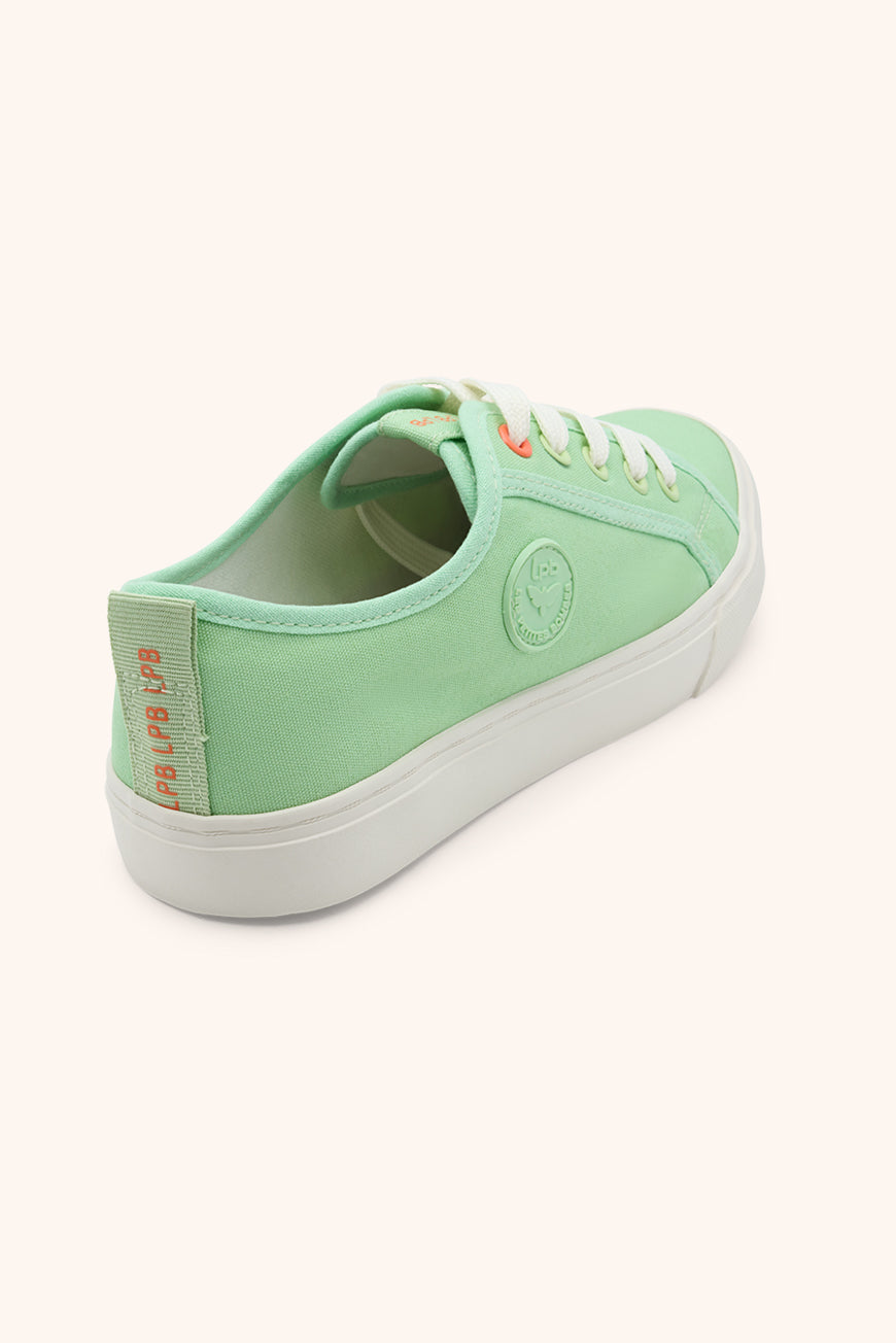 BASKETS LOLA VERT D'EAU