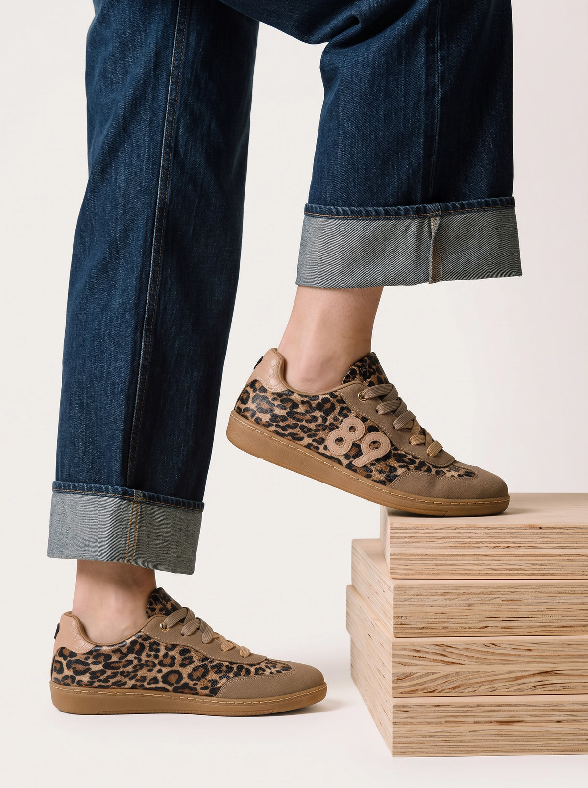 BASKETS MIKI TAUPE
