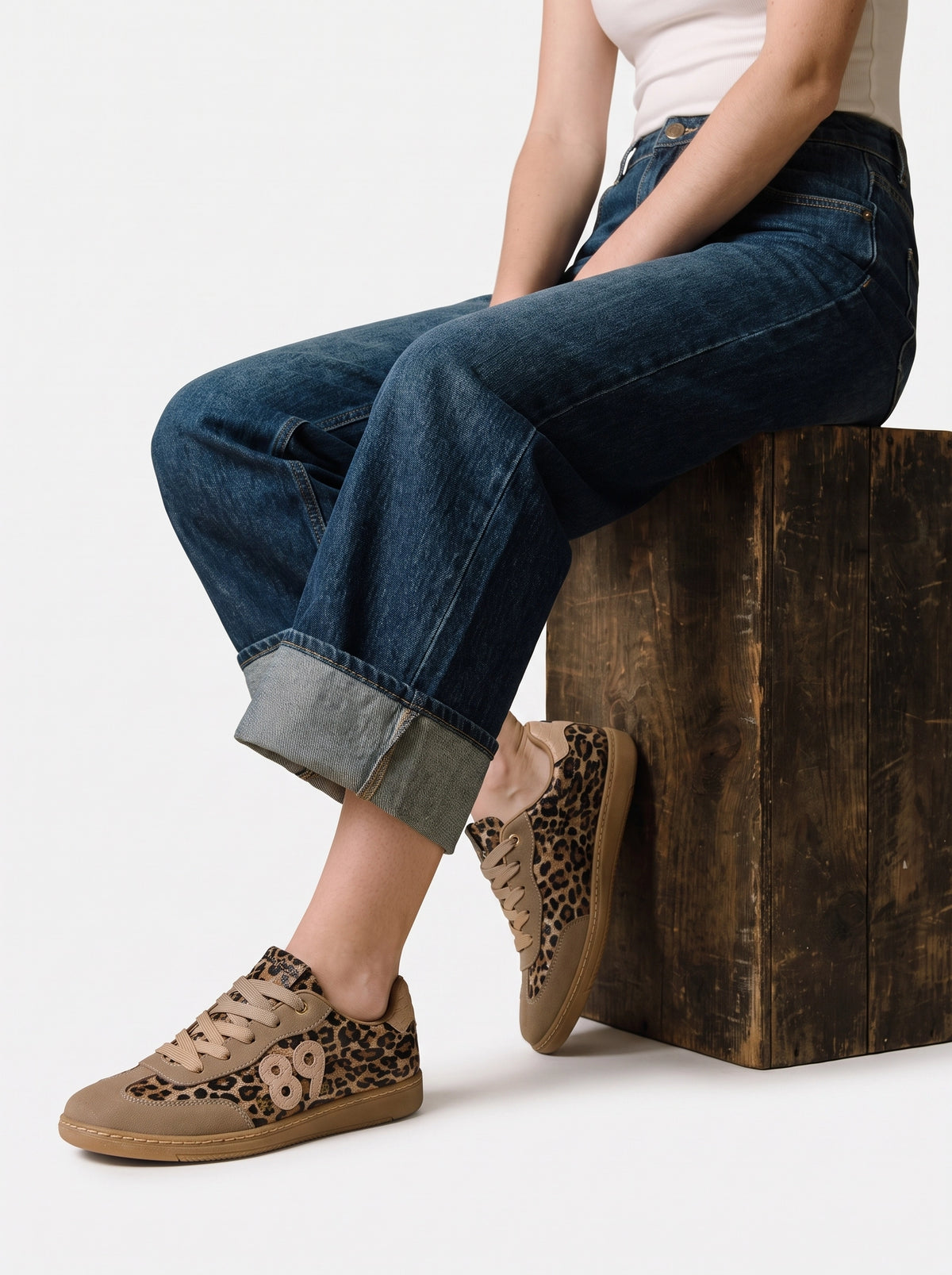 BASKETS MIKI TAUPE