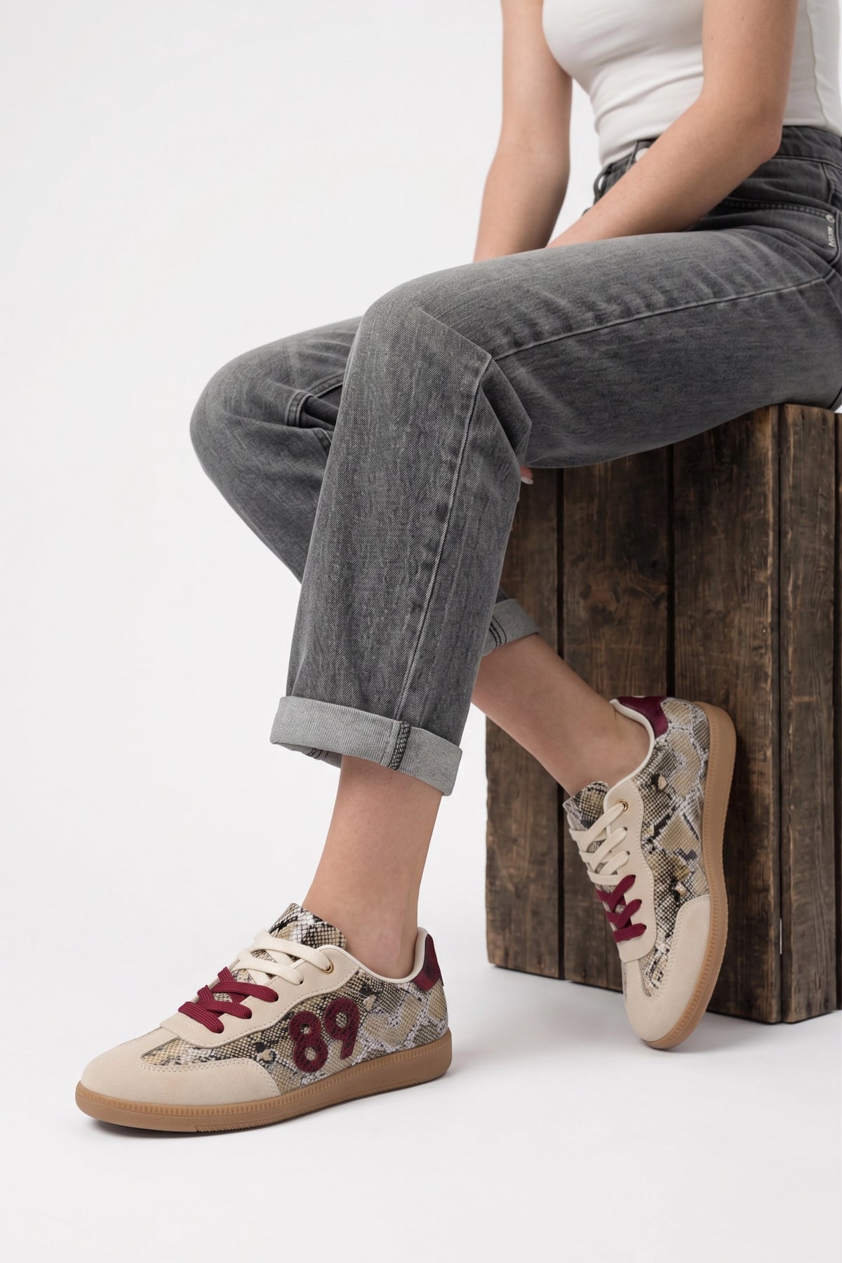 BASKETS MIKI BEIGE