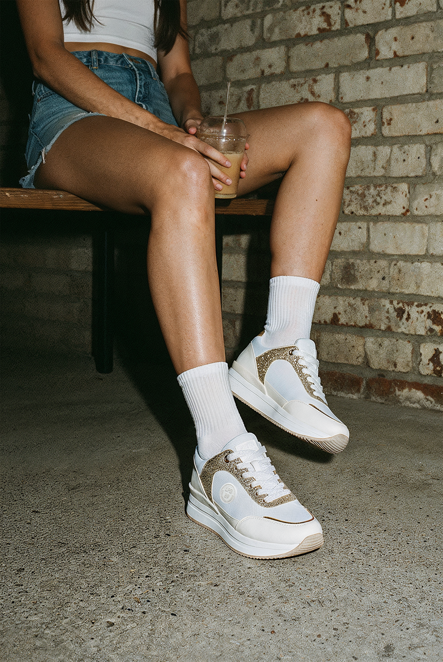 BASKETS PAILLETEES MIRIA