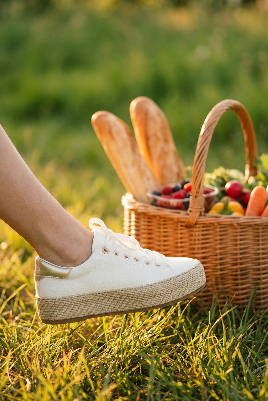 BASKETS NAJEMA BLANC