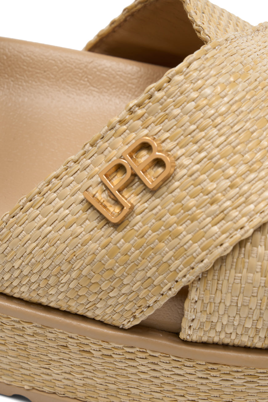 COMPENSEES NAELLE CAPPUCCINO RAPHIA