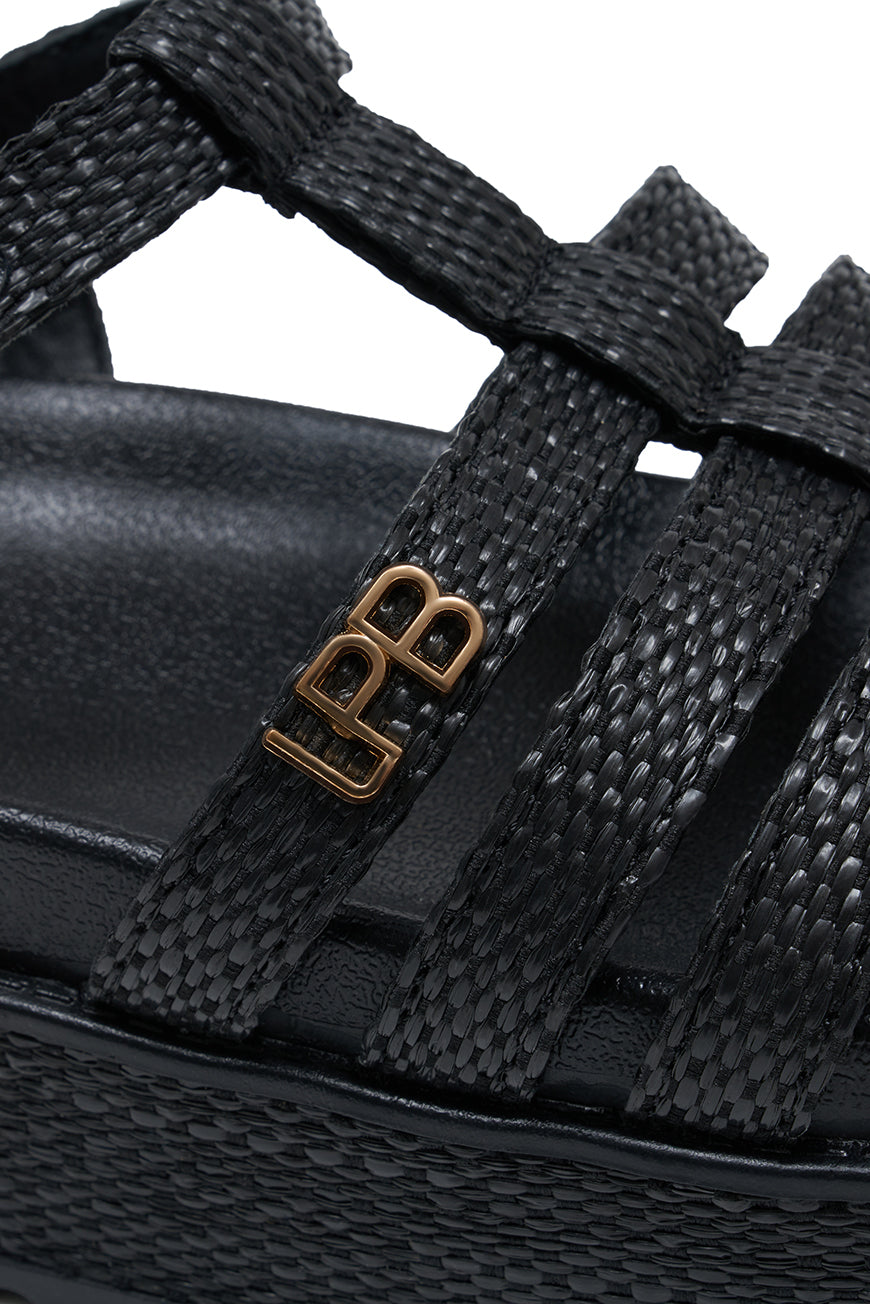 COMPENSEES NOLA NOIR RAPHIA