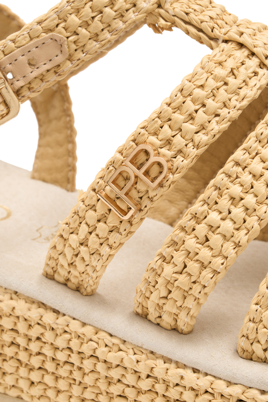 COMPENSEES NOLA CAPPUCCINO RAPHIA