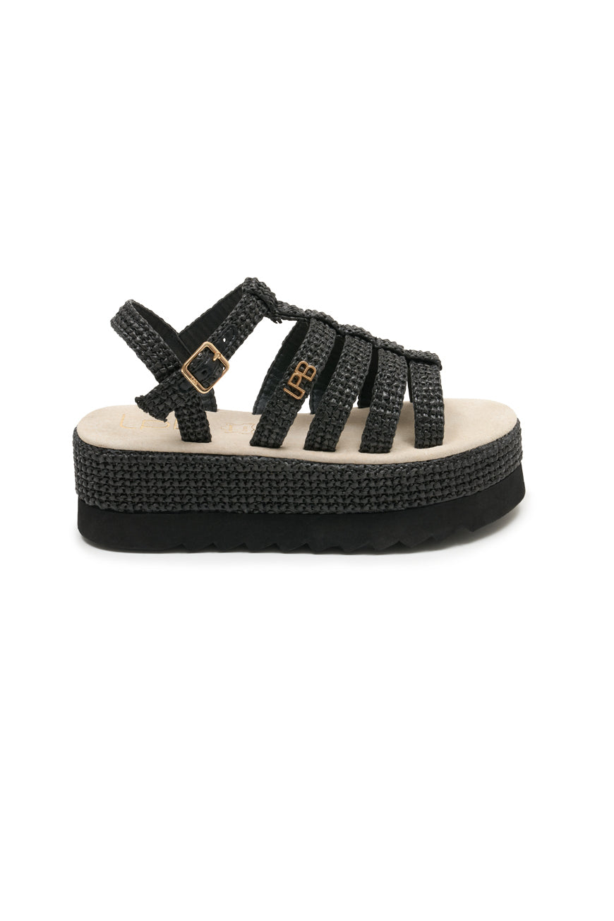 COMPENSEES NOLA NOIR RAPHIA