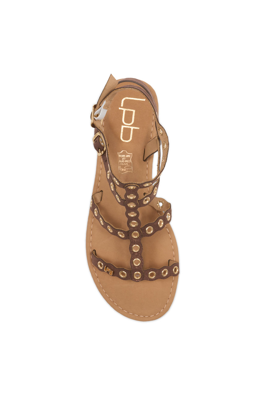 SANDALES NOURIA CHOCO FOIL