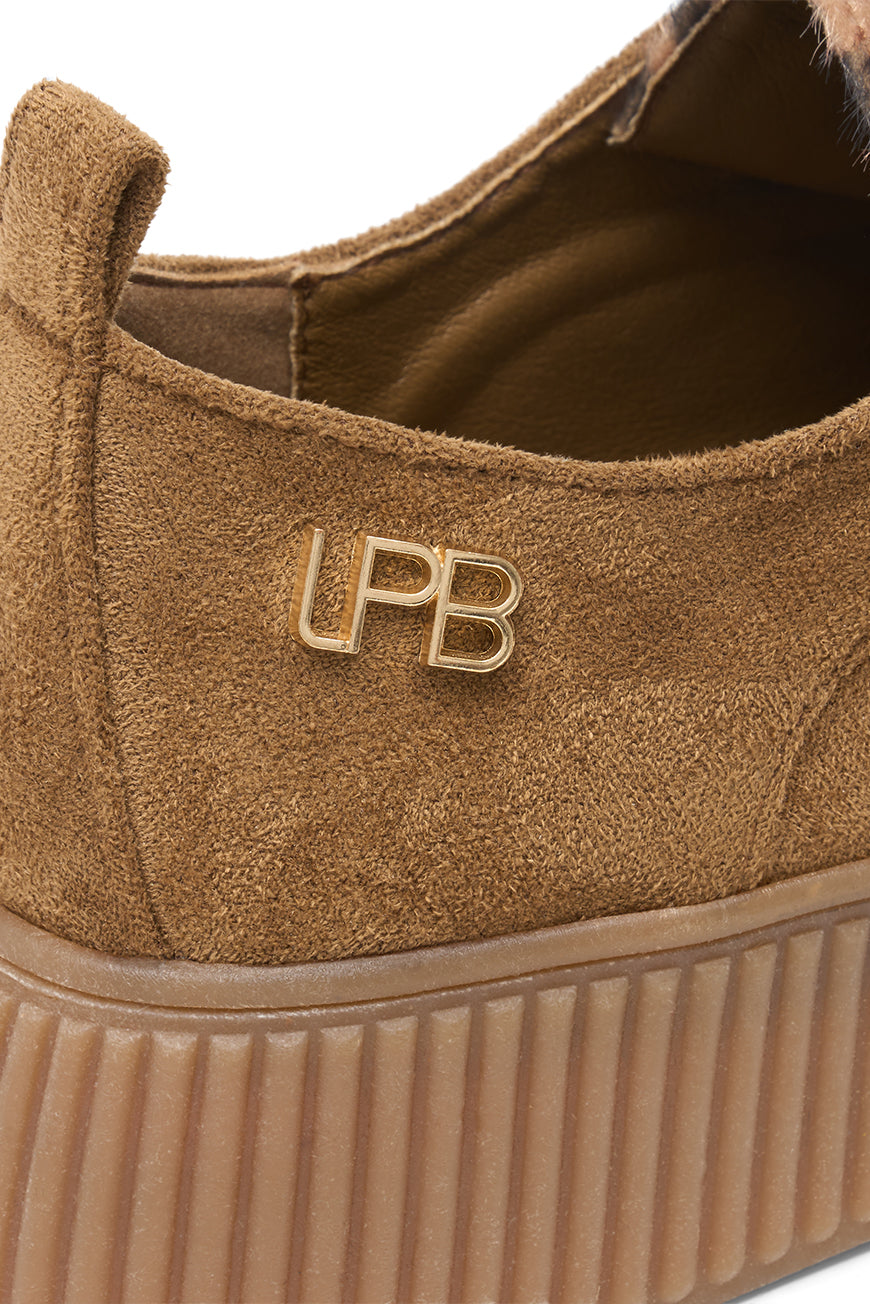DERBIES PELINE CAMEL / BEIGE LEO