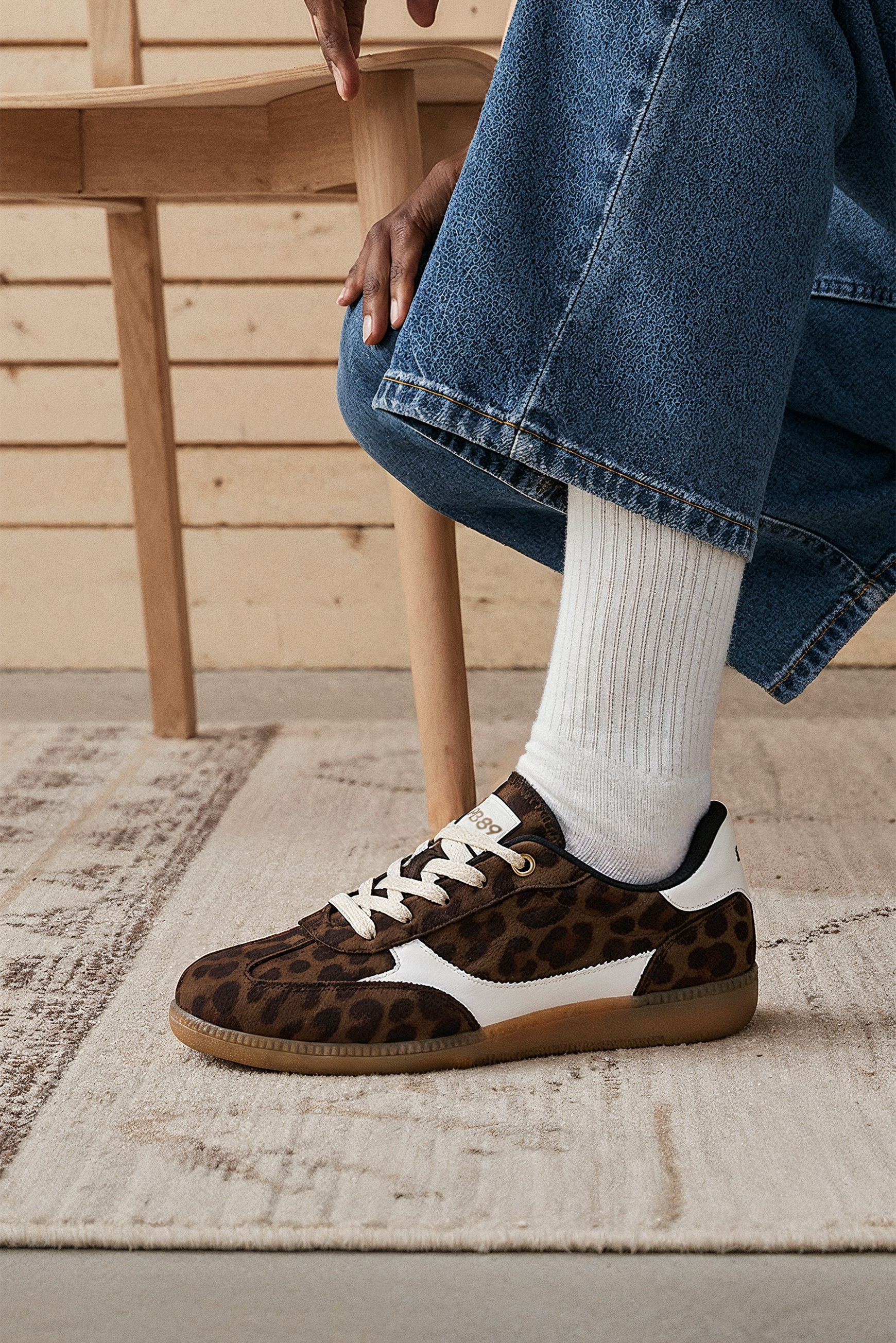 BASKETS LEOPARD MARIE