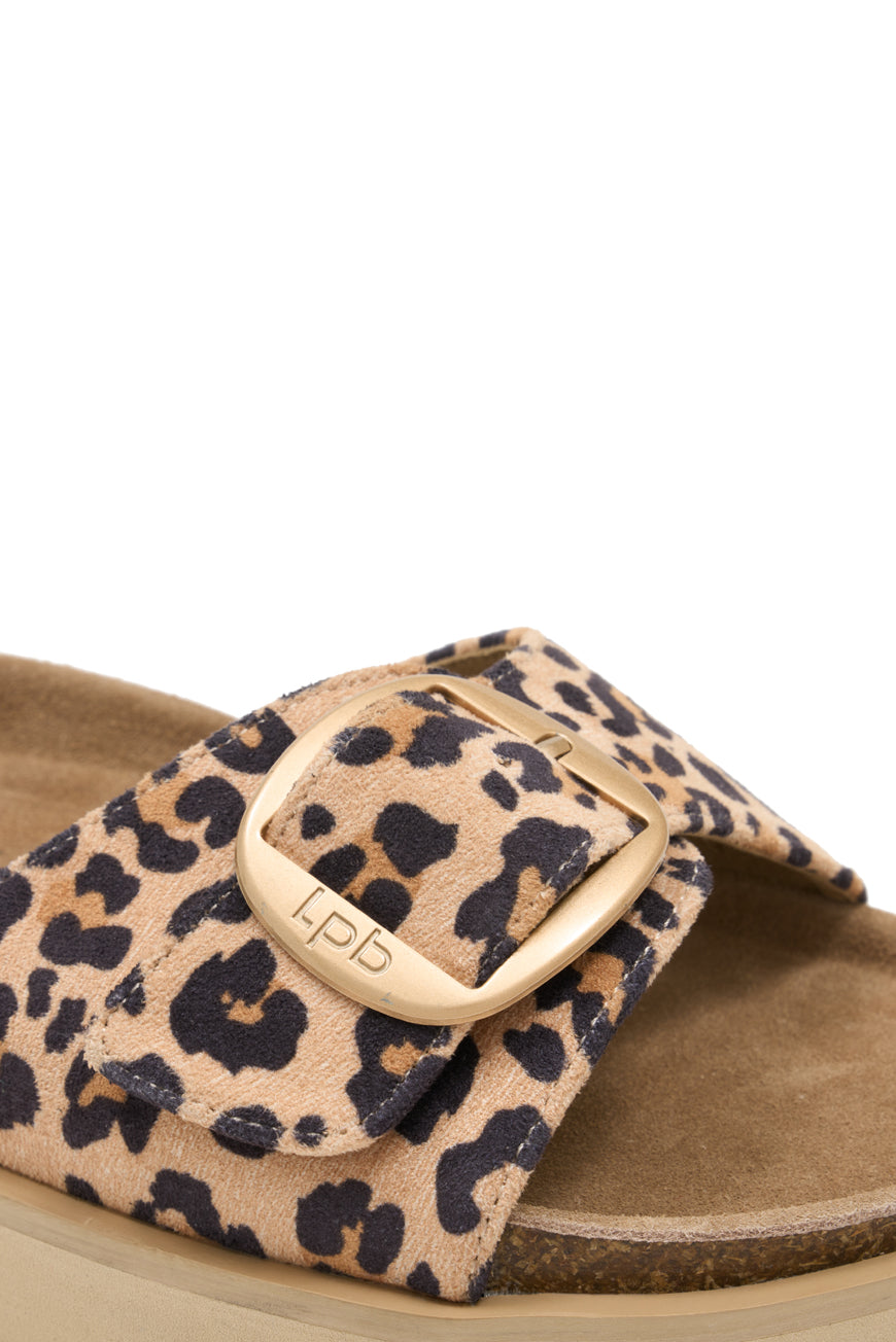 COMPENSEES NOELIA LEOPARD SUEDINE