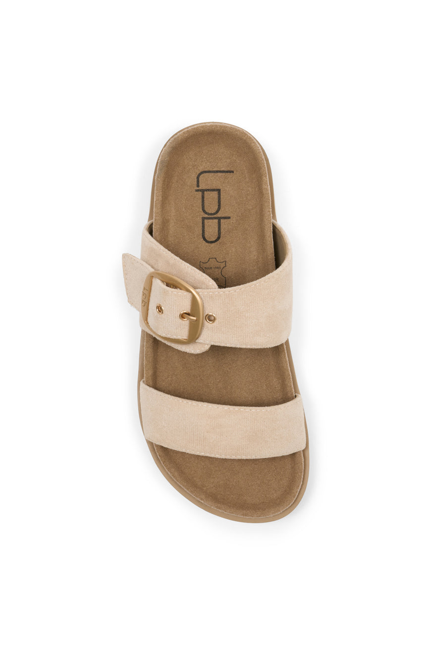 COMPENSEES NOELLANIE BEIGE SUEDINE