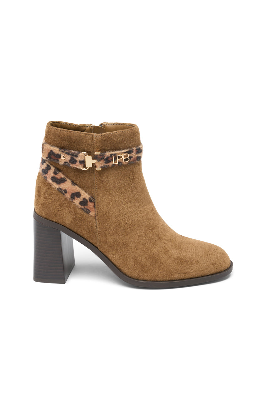 BOTTINES JAHINA CAMEL / BEIGE LEO